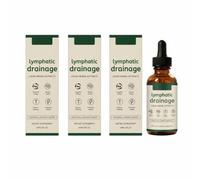 Lymphatic Drainage Drops, Powerful Lymphatic Drainer, Natural Support, 60ml | 100% Natural, Highly Dosed, Vegan, Lymphatic System Support, Natural Herbal Mixes, Fast and Effective for Women and Men, 60ml