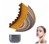 Lymphatic Drainage Face Brush,Contour Massager for Jawline & Chin,Dry Brushing Face Brush,Reduce Puffiness,Ultra-Soft Bristles,Chin & Jawline Sculpting,Relieve Fatigue,for Daily Use (1)