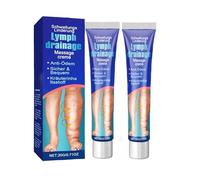 Lymphatic Drainage Massage Cream, Leg Edema Cream, Swell Care Lymphatic Massage Cream,Edema Relief for Legs and Feet (2)