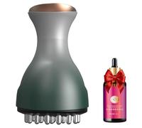 Lymphatic Drainage Massager, Anti-Cellulite Massage Tool, Body Sculpting Device for Legs, Arms & Stomach, Heating/Vibration/Red Light/Microcurrent,Reduce Stretch Marks & Cellulite (Green)