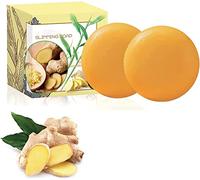Lymphatic Organic Ginger Soap 2023 New Natural Organic Ginger Soap Ginger Essence Body Toning Soap Moisturizing and Whitening Soap for Woman & Man