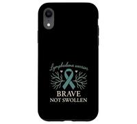 Lymphœdème Guerrier Sensibilisation lymphatique Lutte contre les maladies chroniques Coque pour iPhone XR