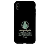 Lymphœdème Guerrier Sensibilisation lymphatique Lutte contre les maladies chroniques Coque pour iPhone XS Max