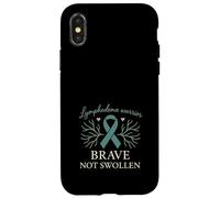 Lymphœdème Guerrier Sensibilisation lymphatique Lutte contre les maladies chroniques Coque pour iPhone X/XS
