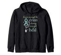Lymphœdème Guerrier Sensibilisation lymphatique Lutte contre les maladies chroniques Sweat à Capuche