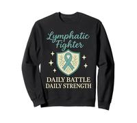 Lymphœdème Guerrier Sensibilisation lymphatique Lutte contre les maladies chroniques Sweatshirt