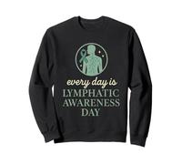 Lymphœdème Guerrier Sensibilisation lymphatique Lutte contre les maladies chroniques Sweatshirt