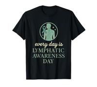 Lymphœdème Guerrier Sensibilisation lymphatique Lutte contre les maladies chroniques T-Shirt
