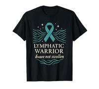 Lymphœdème Guerrier Sensibilisation lymphatique Lutte contre les maladies chroniques T-Shirt