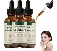 Lymphoria Lymphatic Drainage Drops, Lymphorias Drop, Lymphoria Wellness Drops, Water Balance Support, Promotes Efficient Drainage of the Lymphatic System, for Men and Women (3Pcs, 60ml)