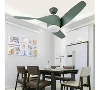 LYMSXAZOU Ventilateur de Plafond LED Contemporain avec Lampe, télécommande élégante, éclairage électrique pour Salon, Restaurant, Chambre, Bureau, Chambre d'enfant (Style 10, 1 pièce)