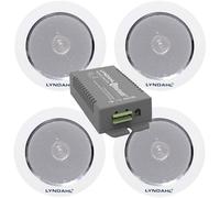 Lyndahl 2202LYNCS2AM4 Set de haut-parleurs 2 voies à encastrer 8 Ω blanc 1 set