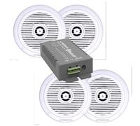 Lyndahl LYNCS180IPS4 Set de haut-parleurs 2 voies à encastrer 120 W 4 Ω blanc 1 set