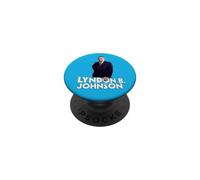 Lyndon B. Johnson PopSockets PopGrip Adhésif