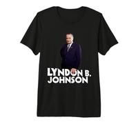 Lyndon B. Johnson T-Shirt Haut de Gamme