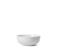 Lyngby 201227 Rhombe Bol en porcelaine Blanc 15,50 x 15,50 x 6 cm
