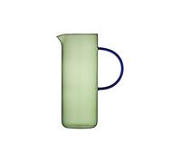 LYNGBY GLAS Glaskrug TORINO 1,1l Gruen/ Blau vert clair