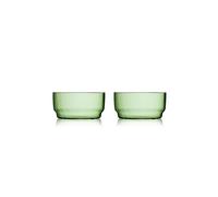 LYNGBY GLAS Lot de 2 bols TORINO 50cl Vert vert clair