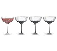 Lyngby Glas Verres à cocktail Palermo Gold 31,5 cl Lot de 4 Transparent-or