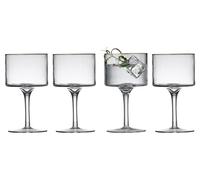 Lyngby Glas Verre à gin tonic Palermo Gold 32 cl. lot de 4 Transparent-or