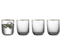 Lyngby Glas Palermo Gold Tumbler 35 cl 4 pcs.