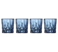 Lyngby Glas Sorrento Verre à shot 4 cl 4 pces Bleu