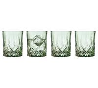 Lyngby Glas Sorrento Verre à whisky 32 cl 4 pces Vert
