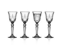 Lyngby Glas Verre à liqueur sur pied Melodia 5 cl. lot de 4 Clear
