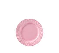 Lyngby Porcelæn Assiette à déjeuner Ø21 cm Rhombe Color Mix & Match en porcelaine, rose