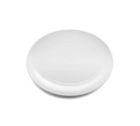 Lyngby Porcelæn Plat de service oval Rhombe 35x26.5 cm blanc