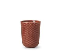 Lyngby Porcelæn Tasse 33 cl Rhombe Color Mix & Match pour thé et café, rouge