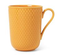 Lyngby Porcelæn Tasse avec poignée Rhombe 33 cl Jaune