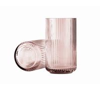 Lyngby Porcelæn Vase en verre Lyngby - 20 cm - bourgogne