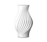 Lyngby Porcelæn Vase Twist 25 cm Blanc