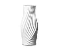 Lyngby Porcelæn Vase Twist 31 cm Blanc