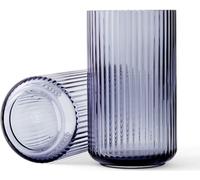 Lyngby vase, verre, midnight blue, 25 cm