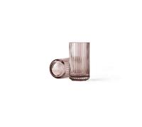 Lyngbyvase, verre, bordeaux, 15 cm