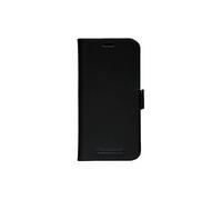Lynge - Etui à rabat pour téléphone portable - cuir pleine fleur - noir - pour Apple iPhone 12, 12 Pro