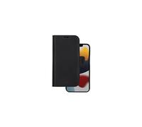 Lynge - Etui à rabat pour téléphone portable - cuir pleine fleur - noir - pour Apple iPhone 13