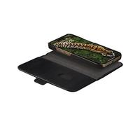 Lynge - Etui à rabat pour téléphone portable - cuir pleine fleur - noir - pour Apple iPhone 15 Pro Max