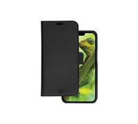 Folio Coque Magnétique iPhone 14 Plus Lynge Cuir Fonction Stand Noir DBramante1928