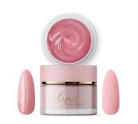 Lynis-Nailshop.de Gel de construction pour ongles en gel - Rose - 15 ml - Pour extensions d'ongles précises sans grand mur de limage - Sans HEMA
