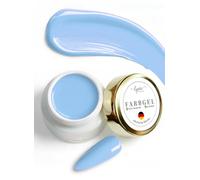 Lynis-Nailshop.de - Gel de couleur bleu pastel - 5 ml - Bleu clair - Pour motifs frais de printemps et d'été - Convient pour lampe UV et LED - Marque allemande