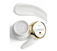 Lynis-Nailshop.de - Gel de couleur pour ongles en gel blanc - 5 ml - Sparkling - Blanc nacré avec légère brillance - Pour modèles français élégants - Compatible avec lampe LED - Marque allemande