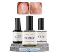 Lynis-Nailshop.de Kit d'adhérence ultra Bond pour ongles secs/cassés pour quelques liftings avec Ultra Bond, déshydrateur et Perfect Flex pour faux ongles - Lynis-Nailshop.de (kit d'adhérence humide,