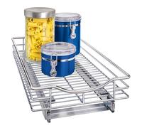 LYNK PROFESSIONAL® Organiseur de Placard Coulissant, 27,9 x 53,3 cm pour armoires de Cuisine - Étagères coulissantes coulissantes pour Garde-Manger - Organisateurs d'étagères de Maison - Garantie à