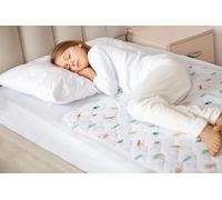Lynmark® Alaise pour Matelas, Protège Matelas Imperméable pour Apprentissage de la Propreté, Couvre et Protège-Matelas Lavable pour Lit d’Enfant et Lit 1 Personne, Motif Explorateur