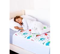 Lynmark Alèse d'apprentissage de la propreté pour enfants | 100 % imperméable | Protection anti-pipi pour lits simples et tout-petits | Changement facile la nuit | Tapis d'incontinence lavable