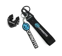 LYNMTPJ Porte-clés de Moto for CFMOTO CF NK 250 650NK 400NK 300NK 400GT 650MT MT800 250SR CLX700 450SS(Black)