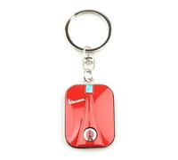LYNMTPJ Porte-clés Moto for Vespa GTS300/GTV/LX/PX/Sprint/Primavera - Porte-clés en métal avec Coffret Cadeau(Red-1)